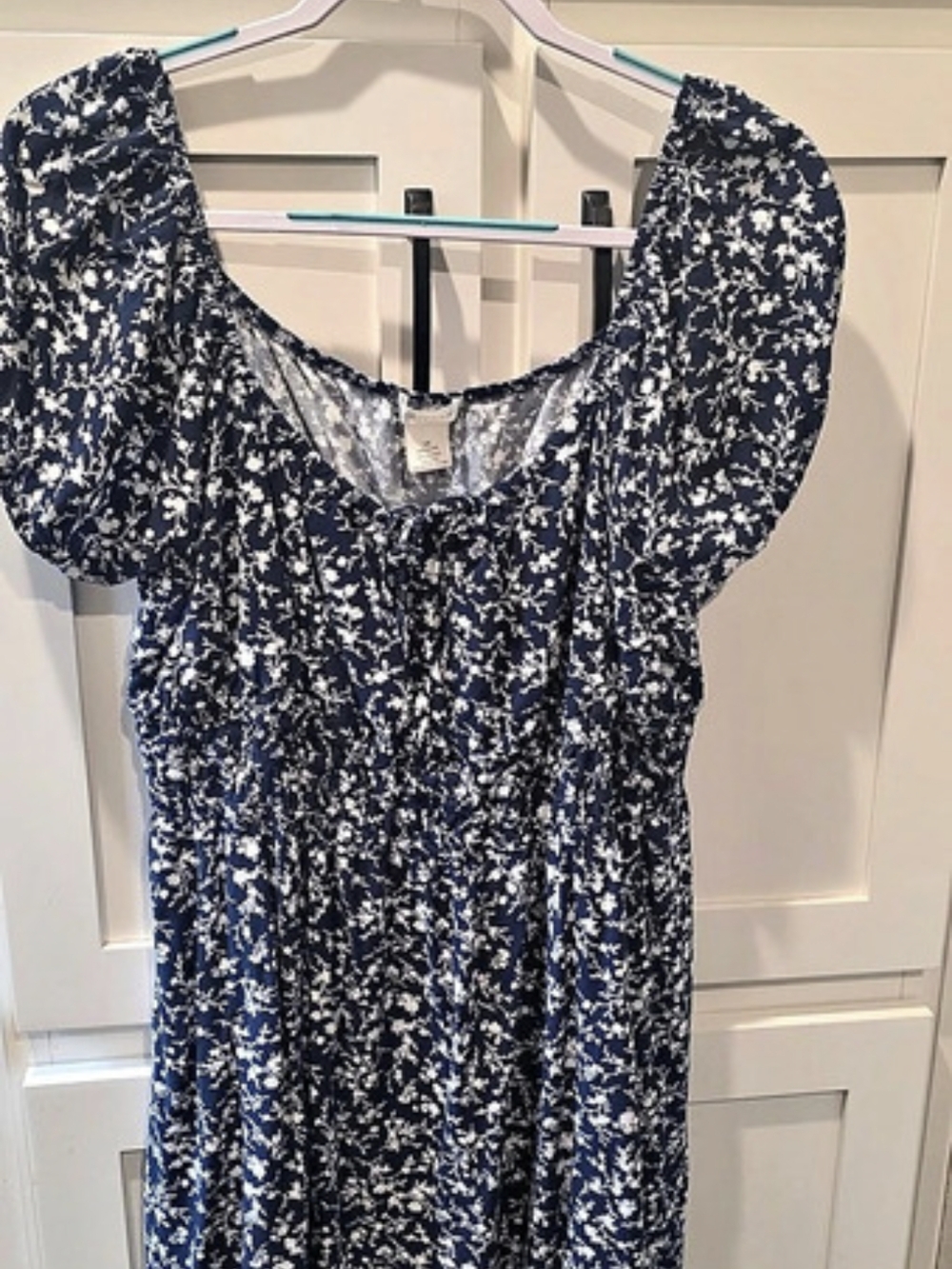 Rue21 Floral Mini Dress Blue & White Size 3X